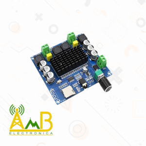 Amplificador estéreo 100W 12-24V TDA7498 XH-A105 con Bluetooth 5.0