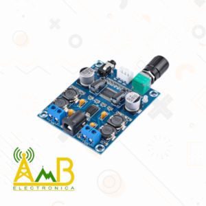 Amplificador estéreo 45W 12-26V TPA3118D2 Con control de volumen y auxiliar