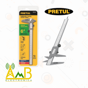 Calibrador Metalico Vernier 6" Pretul 21455