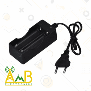 Cargador Bateria 18650 3.7V Con Cable