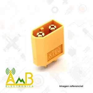 Conector XT60 Macho para Baterías LiPo
