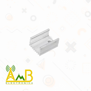 Disipador De Aluminio Pequeño Para To-220 25x15x10mm