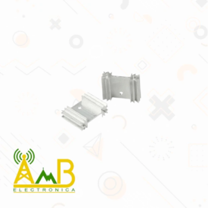 Disipador De Aluminio Para To-247 O Similares 34x40mm