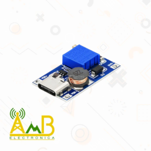 ELEVADOR VOLTAJE MINI MT3608 2A + USB TIPO C