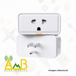 Enchufe Inteligente WiFi Tuya 16A 220V con Medidor de Energía