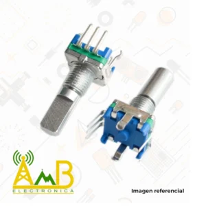 encoder giratorio con pulsador 5 pines