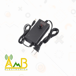 Fuente de Alimentación Regulable 3-12V 2A con Voltímetro