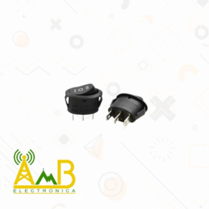 INTERRUPTOR OVALO CON NEON 2 POSICIONES