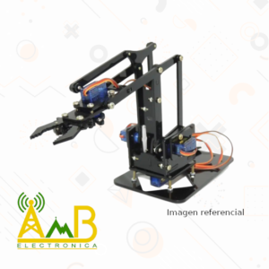 Kit Brazo Robotico 4Dof Acrilico
