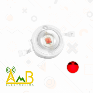Led Smd Alto Brillo 1-3W rojo