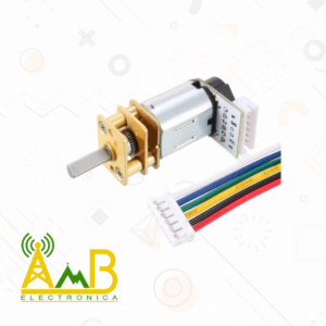 MOTOR REDUCTOR N20 1000RPM CON ENCODER