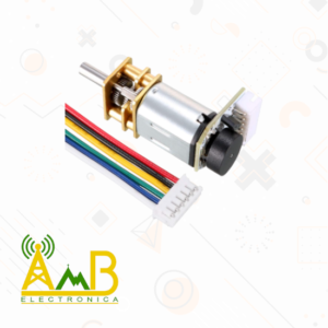 MOTOR REDUCTOR N20 3000RPM CON ENCODER