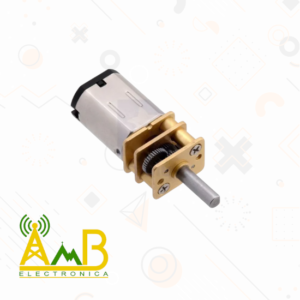 MOTOR REDUCTOR N20 6000RPM 6V EJE LARGO