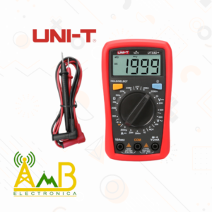 Multimetro Digital Ut33D+ Uni-T