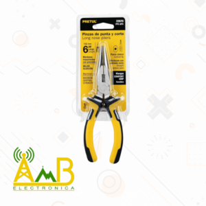 Alicate de punta y corte 6" Pretul 22670