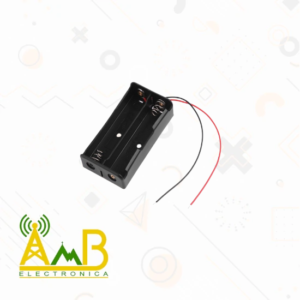Porta Pilas 18650 X2 Serie (8,4V)