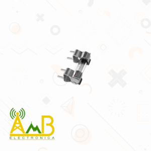 Portafusible Para Placa 5X20Mm - 1Par