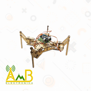 Kit Robot Araña MDF Cuadrúpedo