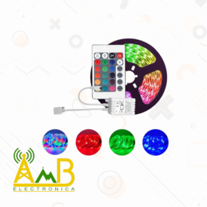 Tira Led Rgb 5050 5 metros + Control