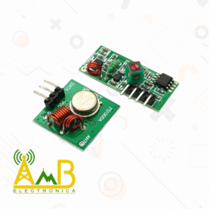 Transmisor Y Receptor Rf 433Mhz
