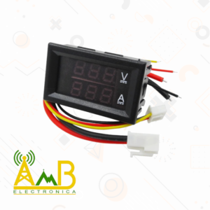 Voltimetro 100V Dc Amperimetro 10A