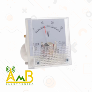 Voltimetro De Panel Analogico 91C4 30V