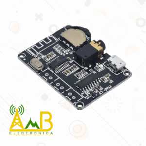 amplificador estéreo 5W 5V PAM8406 XY-P5W con Bluetooth 5.0, USB B, aux y control de volumen