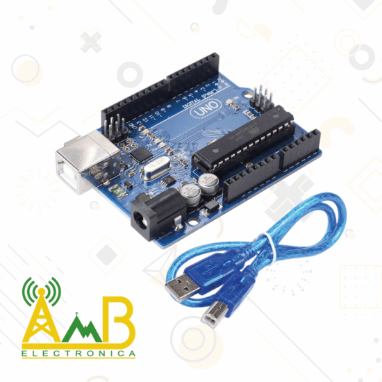 Arduino Uno R3 + Cable Usb