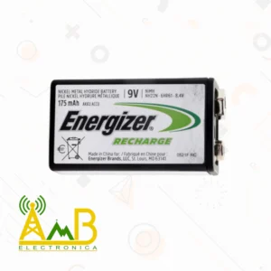 bateria energizer recargable 9V