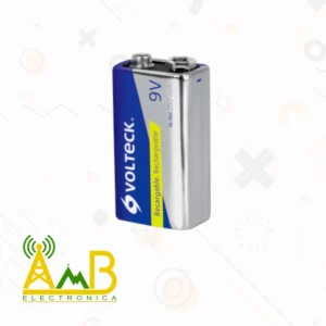bateria voltek recargable 9V
