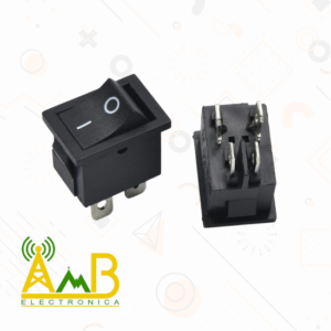 interruptor kcd1-4 4 pines 6a 250V