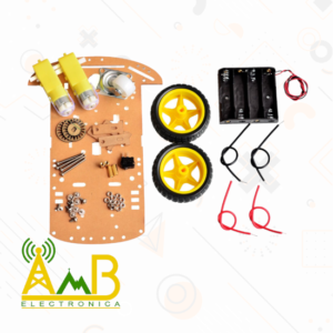 kit chasis de coche 3 ruedas