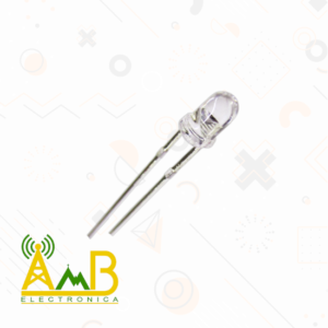 led transparente 3mm