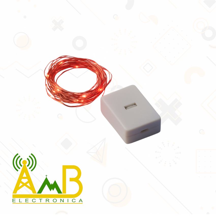 luces led fantasia rojo