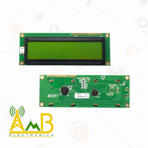 pantalla LCD 1602 fondo verde