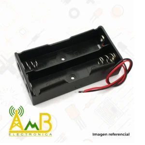 porta baterias 18650 x2