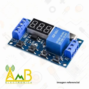 Módulo Relé Temporizador Digital 5V USB Tipo C Programable