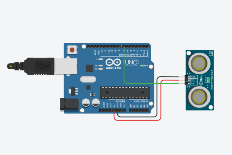 sensor de distancia con ultrasonico